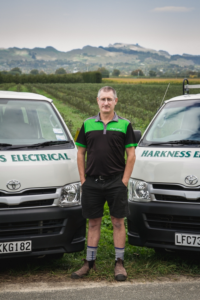 Colin Harkness: Owner Manager Electrical Company Hastings. Harkness Electrical Ltd.